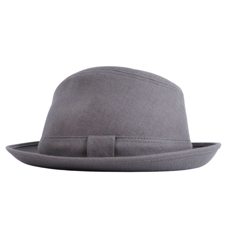 Hermes Hat Linen French 57 Gray — view 5