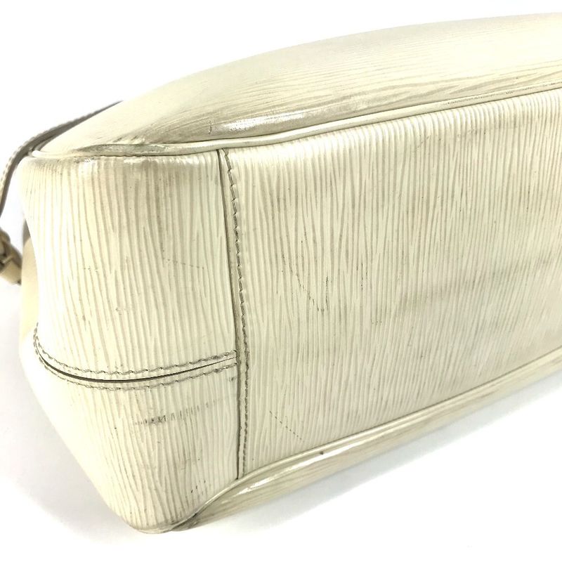 Louis Vuitton Handbag Passy PM M5926 J Epi Leather Ivoire White — view 6