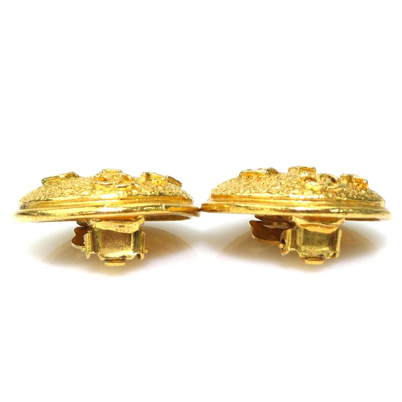 Chanel Earrings Logo — view 4