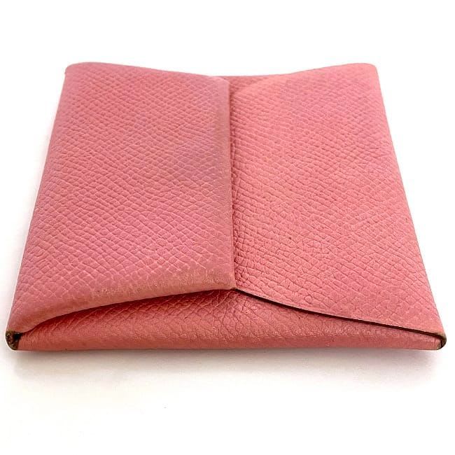 Hermes Coin Case Bastia Pink Purse — view 7