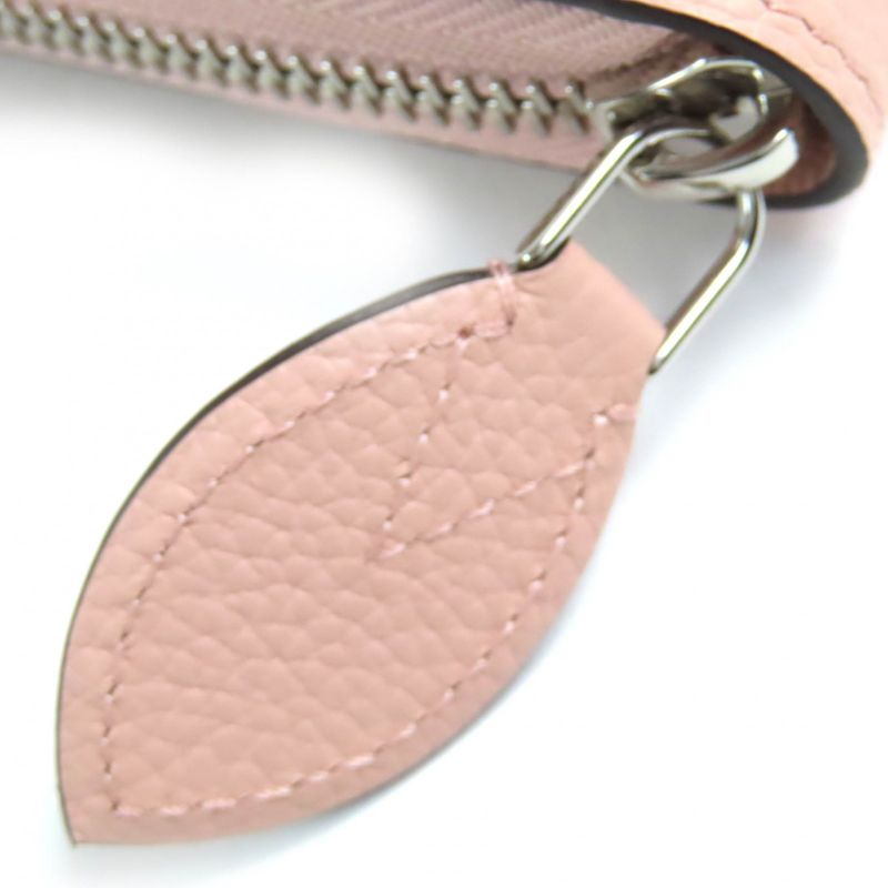 Louis Vuitton Mahina Monogram Zippy Wallet Long Magnolia Storage — view 8