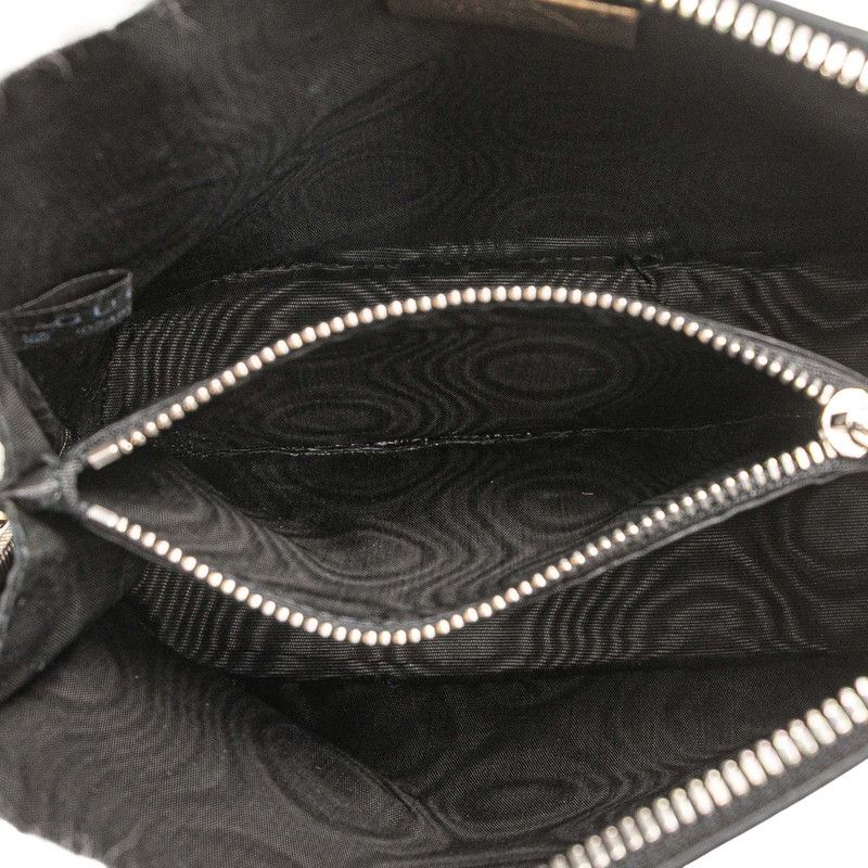 Gucci Print Gold Black Leather — view 7