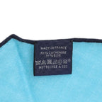 Hermes Cashmere and Silk Scarf Rhombus Blue — view 5