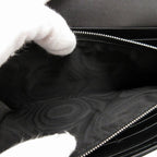 Gucci Minijohn Double Leather Black Bifold Long Wallet 0140 — view 6