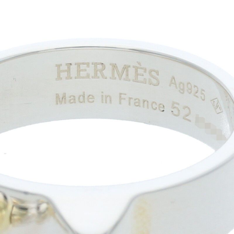 Hermes Collier De Chien PM Silver Ring 52 11.5 — view 4