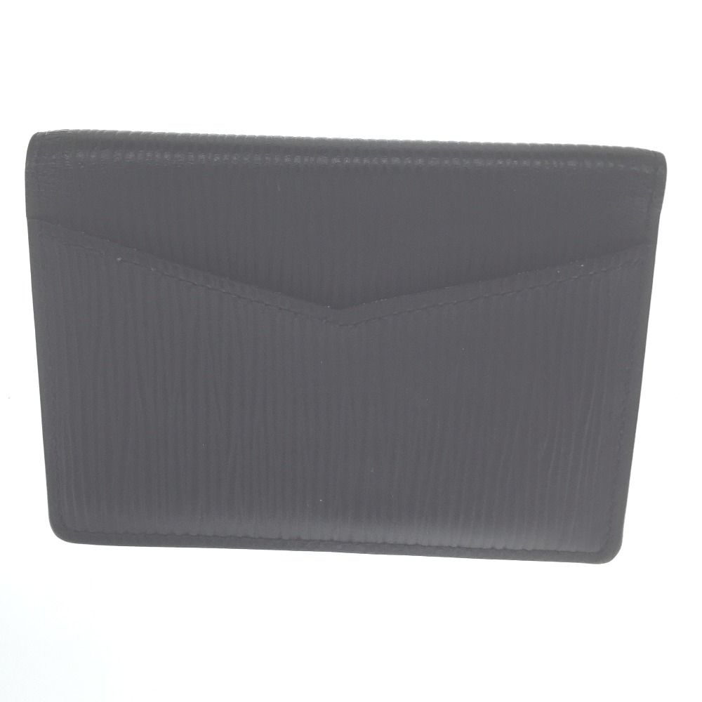 Louis Vuitton Card Case Epi Organizer de Poche Black — view 5