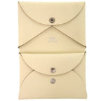 Hermes Calvi Duo Vaux Epson Cles White Coin Case Wallet 1002 — view 5