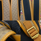 Gucci Backpack Daypack Small GG Supreme Canvas Brown Camel — view 5