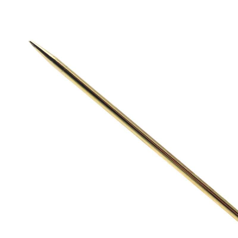 Christian Dior Brooch Metal Gold Feather Motif Plated Accessories — view 6