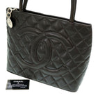 Chanel Reproduction Tote Caviar Leather Brown Bag 0153 — view 2