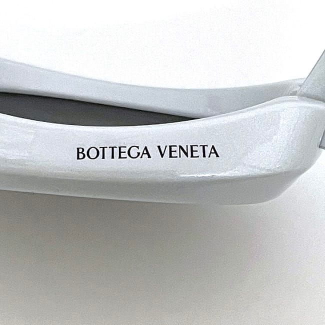 Bottega Veneta Sunglasses in White Black Bv1210 — view 8
