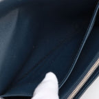 Louis Vuitton Epi Portefeuille Sarah Long Wallet Andigo Blue — view 7