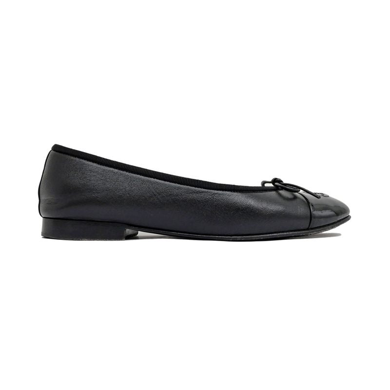 Chanel Valerie Nash Black Ribbon Size 36 C Shoes — view 4