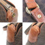 Celine Macadam Pattern Tote Bag Brown — view 6