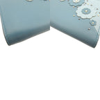 Bottega Veneta Flower Leather Blue Bifold Wallet 0857 — view 6