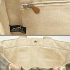 Hermes New Fourre Tout MM Canvas Tote Beige A4 Size — view 7