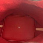 Hermes Picotin Lock Touch MM Rouge Tomato Rose Eglantine Taurillon Clemence — view 6