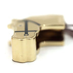 Hermes Scarf Ring Cadrige Horse Gold Black Accessories H4437 — view 4