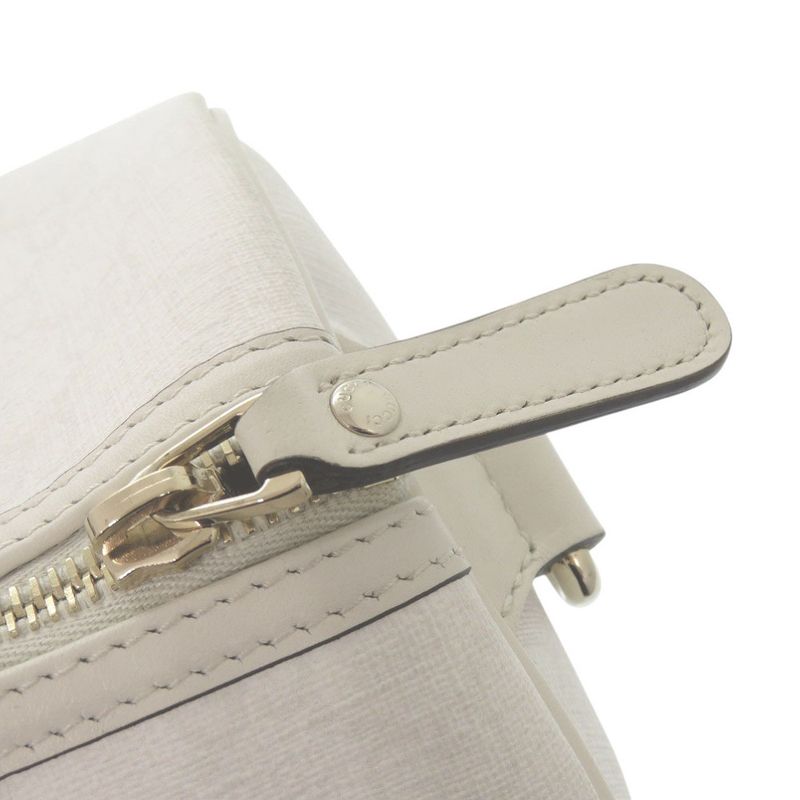 Gucci 2-Way Taipei Limited Edition 101 Leather White Boston Bag — view 9