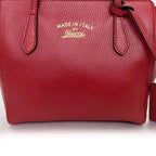 Gucci 2 way Bag Red Leather — view 6