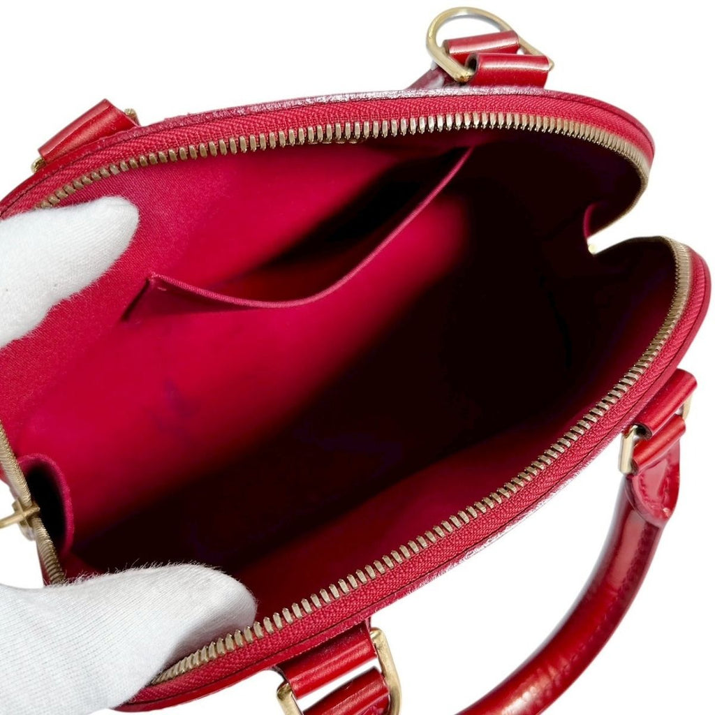 Louis Vuitton Monogram 2-Way Bag Alma BB Handbag Pomme — view 9