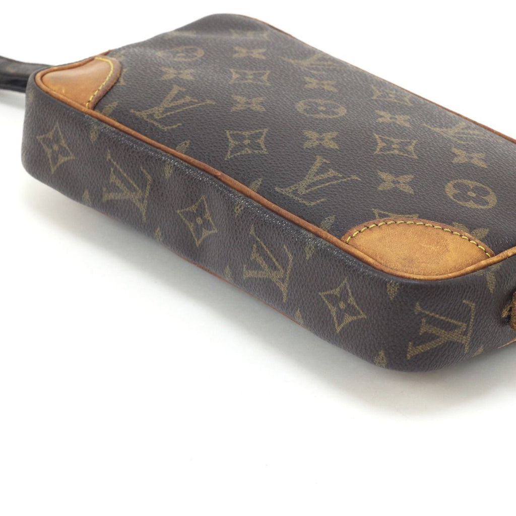 Louis Vuitton Second Bag Monogram Marly Dragonne PM Brown — view 4