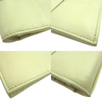 Bottega Veneta Maxi Intrecciato IC Chip Leather Yellow Bifold Wallet — view 6