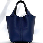 Hermes Handbag Picotin Lock PM Navy Blue Nuit — view 3