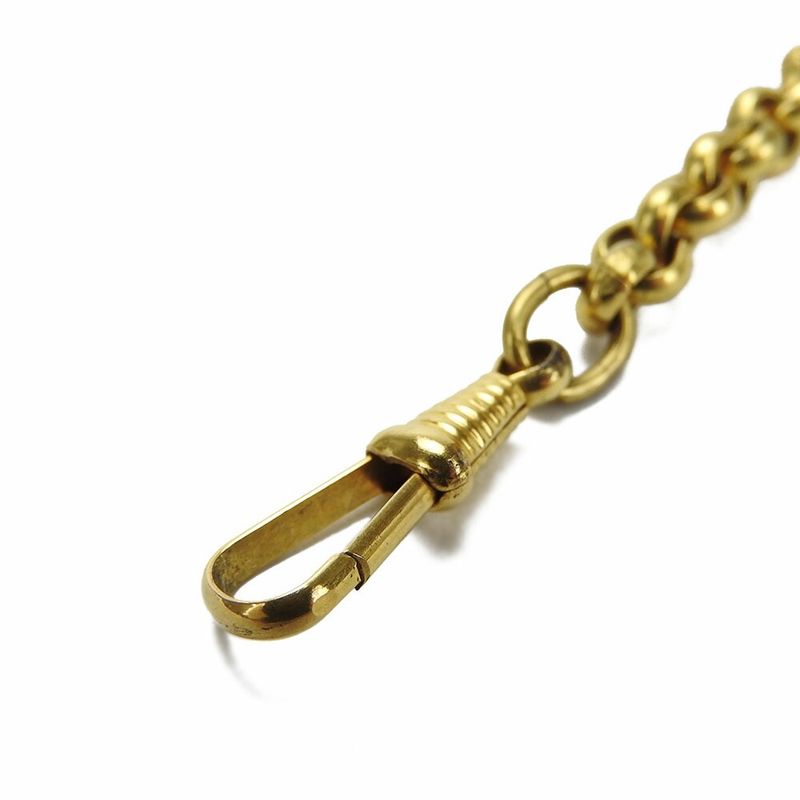 Chanel Coco Mark Mirror Necklace Chain Accessories GP Plated Small — view 4