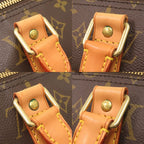 Louis Vuitton Keepall Bandouliere 55 Monogram Boston Bag 1242 — view 9