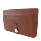 Hermes Dogon GM Taurillon Clemence Bordeaux Silver Hardware D Long — view 2
