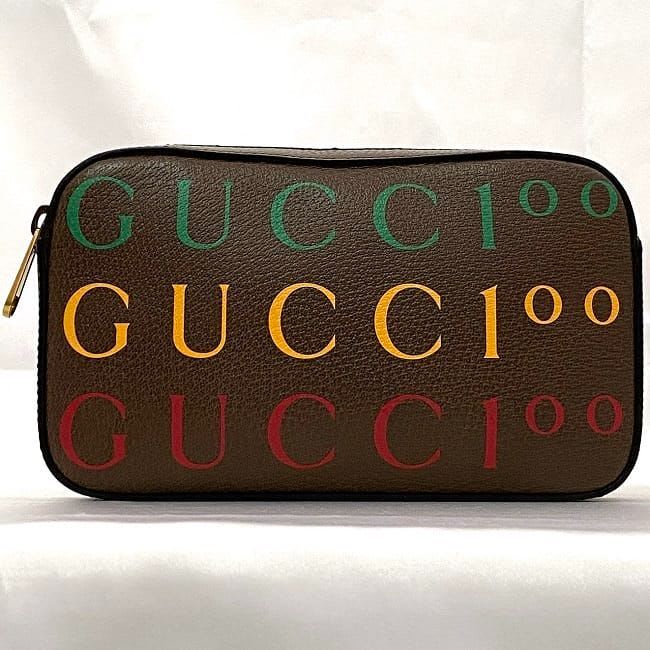 Gucci Body Bag Brown 100 th Anniversary — view 2