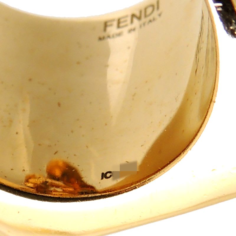 Fendi 21 Logo Ring Necklace — view 7