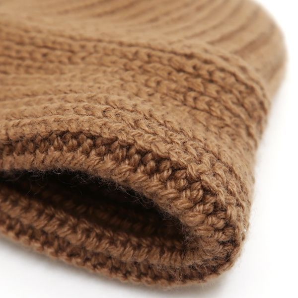 Celine Triomphe Crochet Bucket Hat 2 A80 T384 D Camel Beige Cashmere — view 5