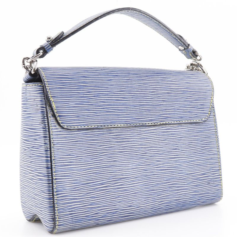 Louis Vuitton Twist MM Epi Leather Denim Shoulder Bag — view 3