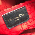 Dior Lady 2-Way Cannage Hand Bag Black — view 9