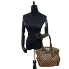 Louis Vuitton Verona MM Damier Leather Handbag Mini Tote Bag — view 3