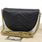 Gucci GG Marmont Chain Shoulder Bag — view 2