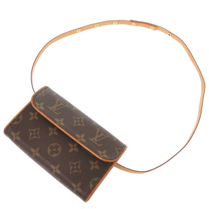 Louis Vuitton Pochette Florentine Strap Size S Monogram Waist Bag — view 5