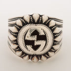 Gucci Interlocking G Silver Ring 18 — view 3