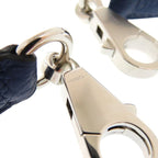 Hermes Kelly Strap Taurillon Cles Mance Silver Hardware Deep Blue — view 4