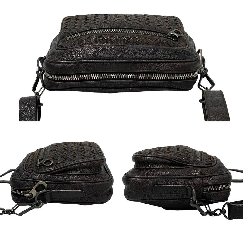 Bottega Veneta Intrecciato Leather Mini Shoulder Bag Pochette