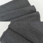 Chanel Shawl Aaa623 Gray Black 2025 Cruises Cashmere Logo Simple — view 7