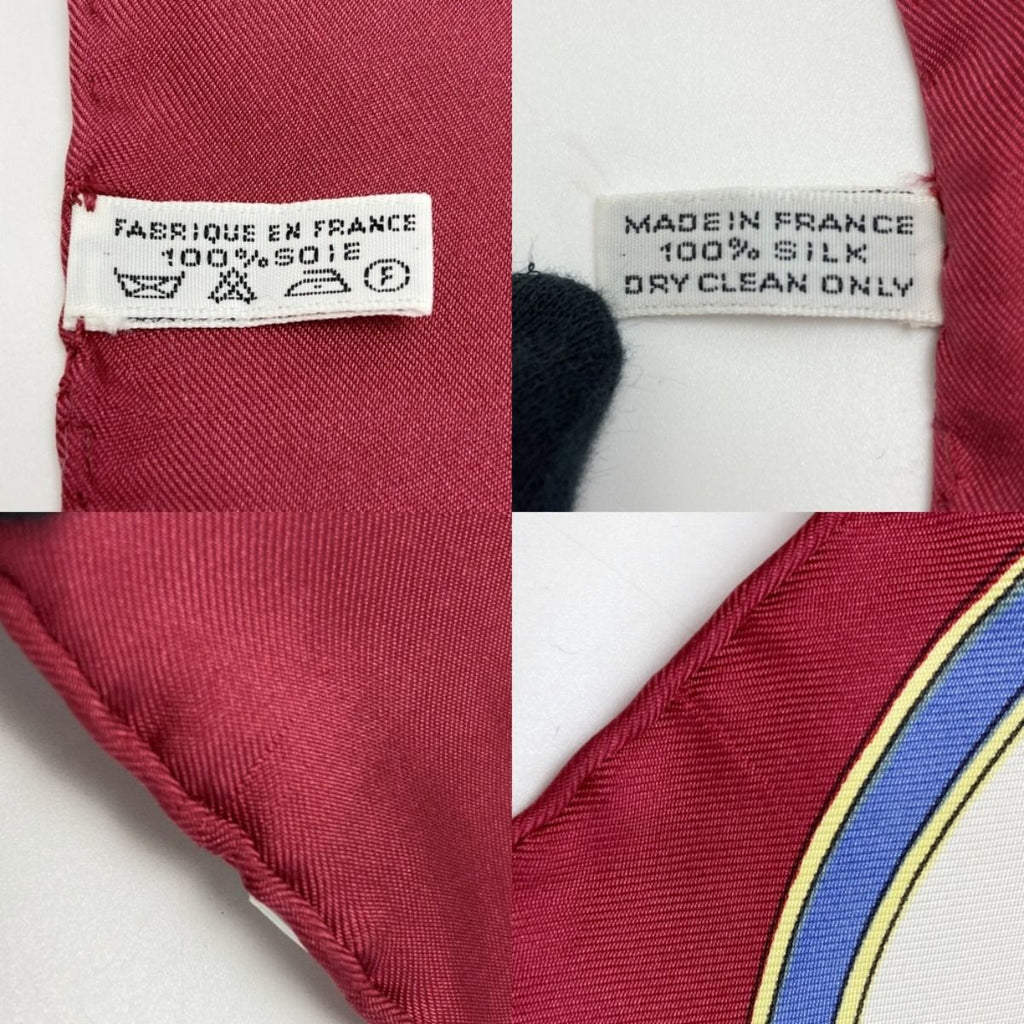 Hermes Carre 40 qu Importe le Flacon Perfume Bottle Silk Scarf — view 4