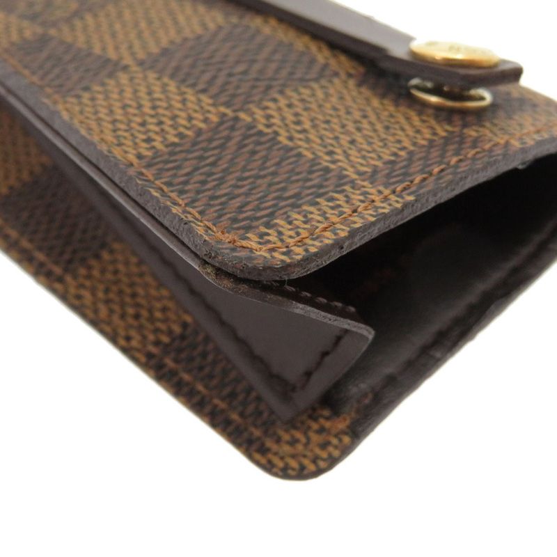 Louis Vuitton Crochette PM Key Case Holder Damier Ebene — view 6