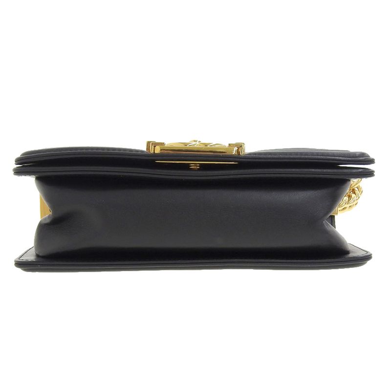 Chanel V-Stitch Mini Boy Shoulder Bag — view 3
