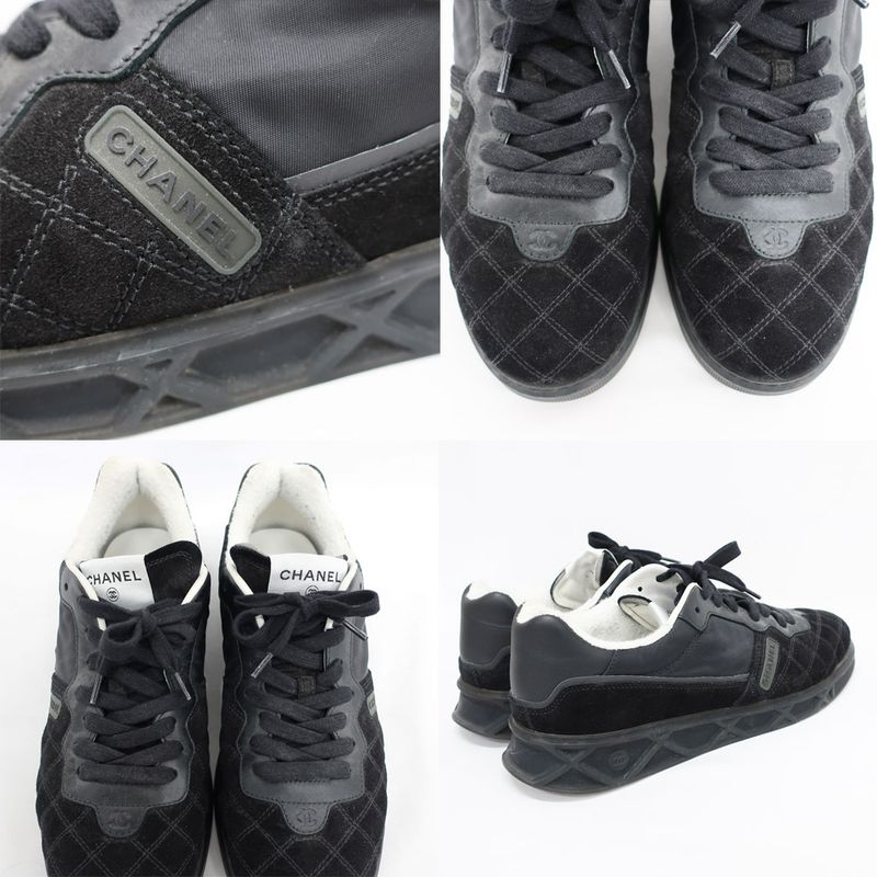 Chanel Sneakers Low Cut Black Size 41 — view 9