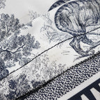 Christian Dior Small Backpack Toile de Jouy M6108 Sntj Nylon Black White — view 7