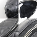 Chanel Quilted Belt Bag Uniform Lambskin Black Waist — view 7