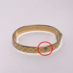 Louis Vuitton Monogram Cuff Nanogram S Size — view 3
